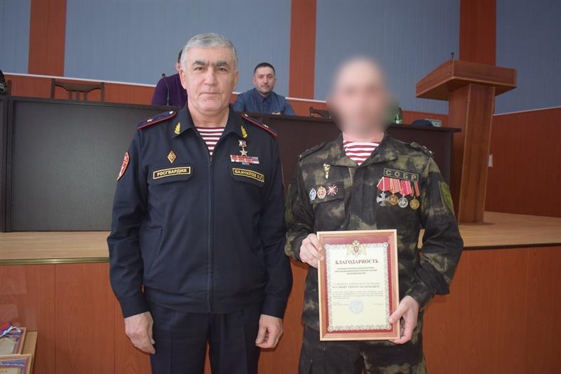 Дагестанский СОБР «Ястреб» отметил 26-летие со дня создания
