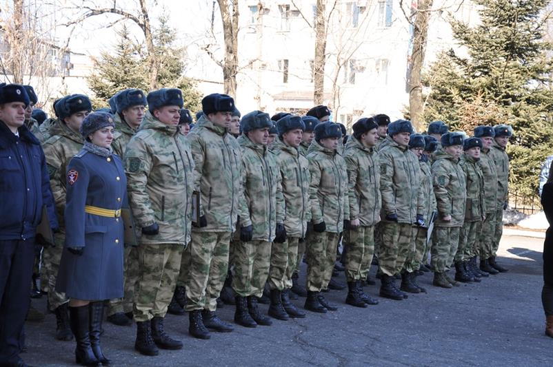 Росгвардейцы Восточного округа отметили профессиональный праздник (фото, видео)