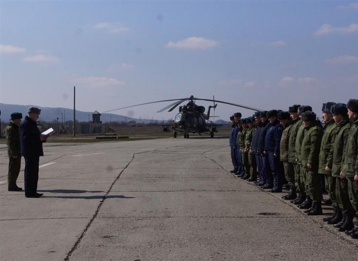 Летчики  Объединенной группировки войск (сил) на Северном Кавказе отметили День авиации Росгвардии