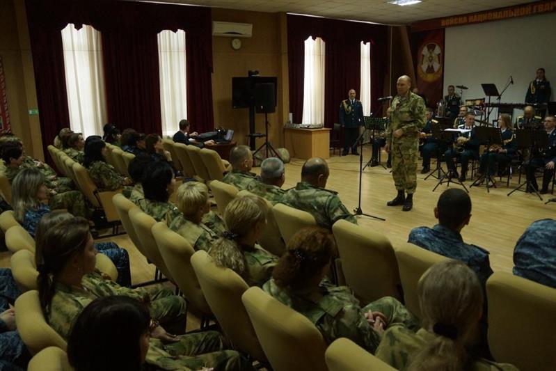 В Северо-Кавказском округе Росгвардии прошли праздничные мероприятия по случаю 8 марта