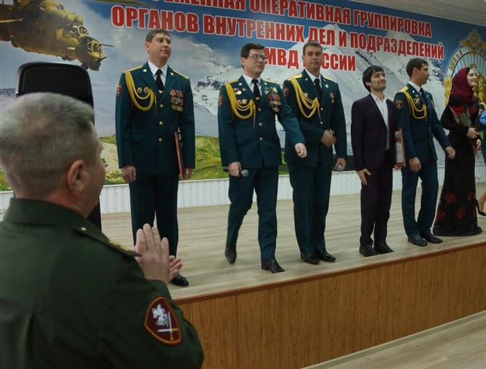 В Объединенной группировке войск (сил) на Северном Кавказе состоялся праздничный концерт ко Дню Росгвардии