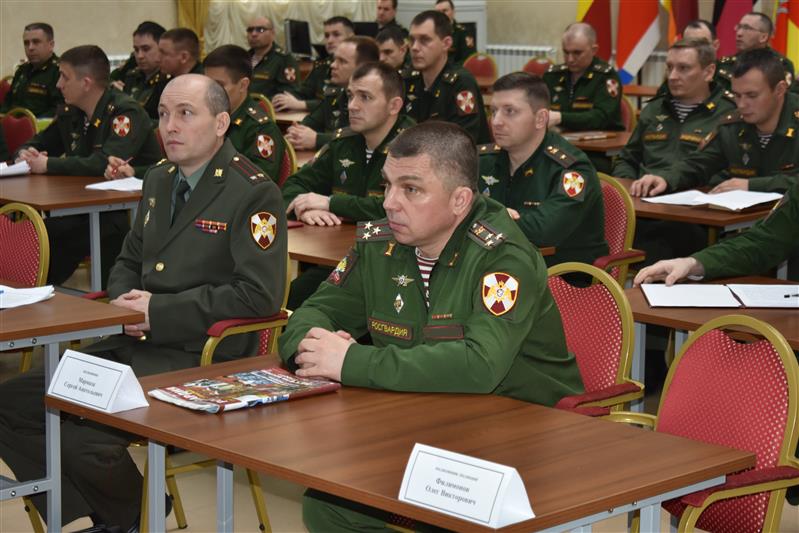 Факультет Росгвардии Военного университета провел конференцию по вопросам морально-психологического обеспечения служебной деятельности 