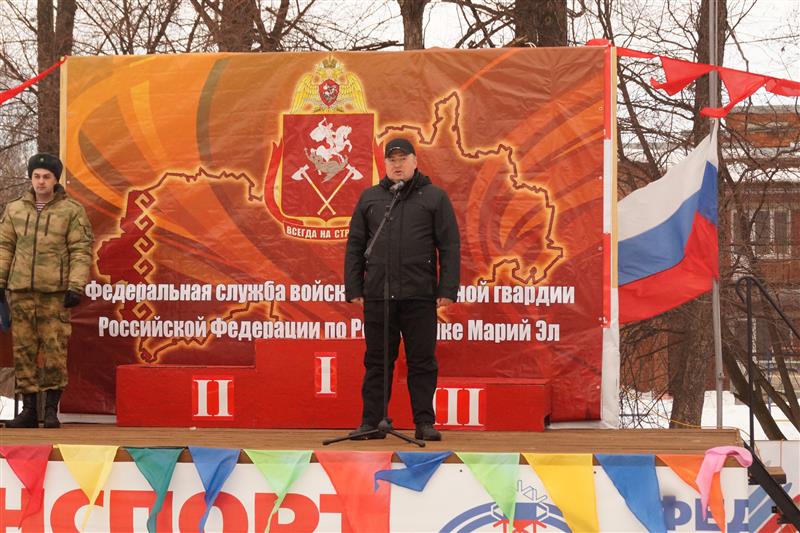 Сотрудники Управления Росгвардии по Республике Марий Эл организовали спортивный праздник для сотрудников, военнослужащих и членов их семей