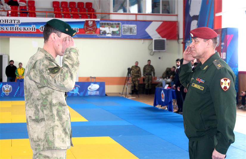 Подведены итоги чемпионата Южного округа Росгвардии по дзюдо 