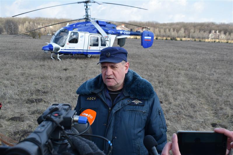 Ставропольские журналисты ознакомились с работой авиационного отряда специального назначения Росгвардии (видео)