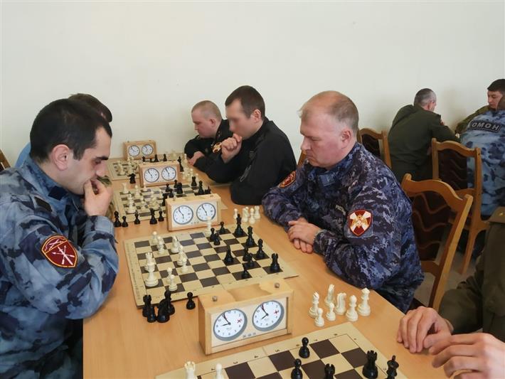 Определился лучший шахматист Северо-Западного округа Росгвардии