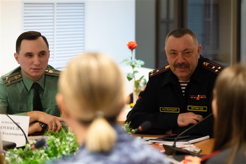 Начальники пресс-служб Центрального округа Росгвардии обменялись опытом с представителями СМИ