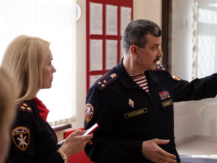 Начальники пресс-служб Центрального округа Росгвардии обменялись опытом с представителями СМИ