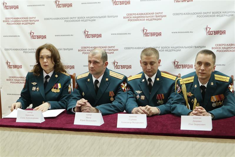 В Пятигорске состоялась акция «Росгвардия глазами молодежи»
