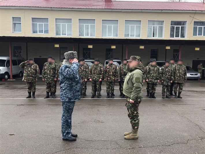 Калужский ОМОН вернулся из служебной командировки