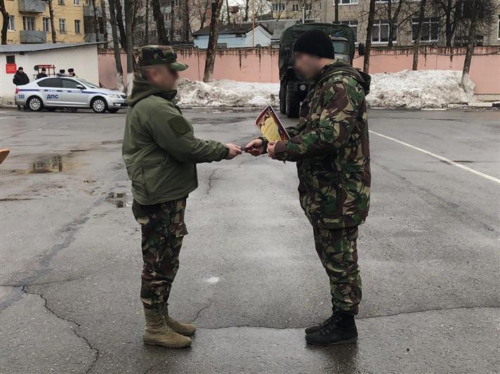 Калужский ОМОН вернулся из служебной командировки