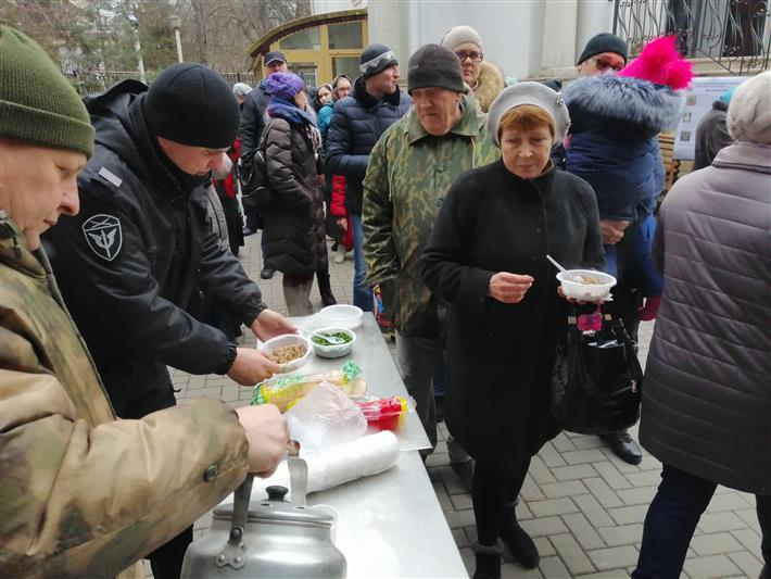 Бойцы ростовского ОМОН приняли участие в благотворительной акции