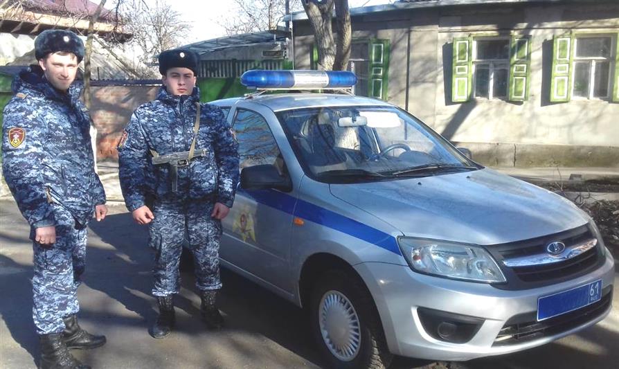Донские росгвардейцы нашли  без вести пропавшую женщину