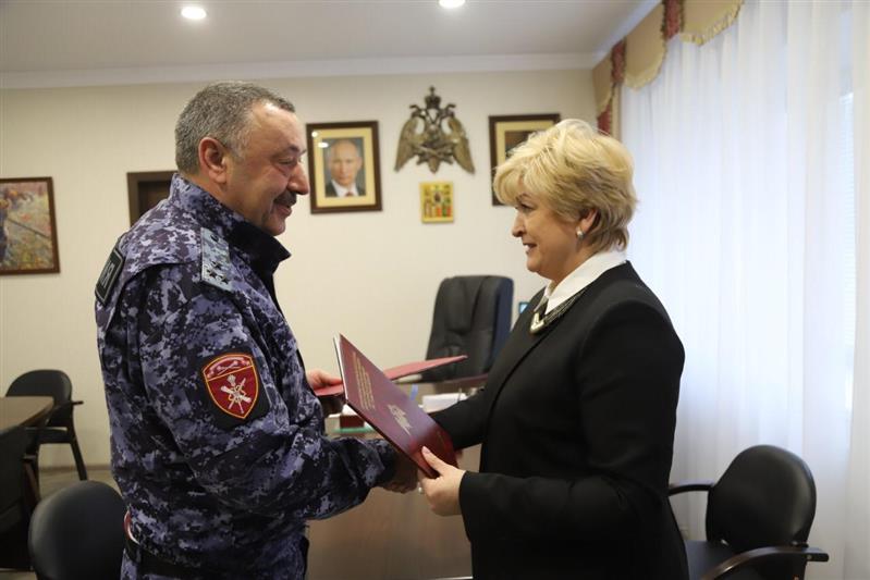 Начальник Управления Росгвардии по Тульской области и уполномоченный по правам человека в регионе подписали соглашение о сотрудничестве
