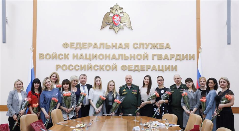 Генерал-полковник Сергей Захаркин провёл торжественный прием для  представительниц СМИ (фото, видео)