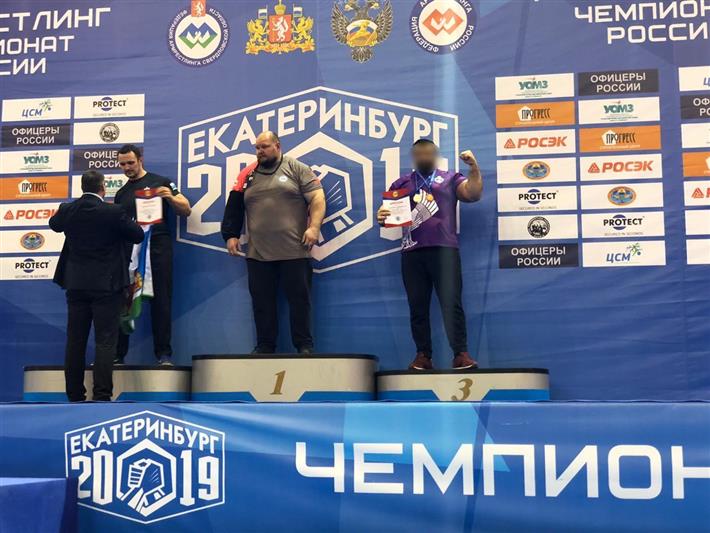 Росгвардеец из Дагестана стал серебряным призером чемпионата России по армрестлингу