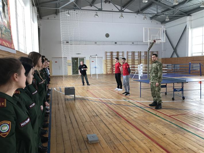 Уфимские кадеты Росгвардии прошли первую проверку знаний и физподготовки 