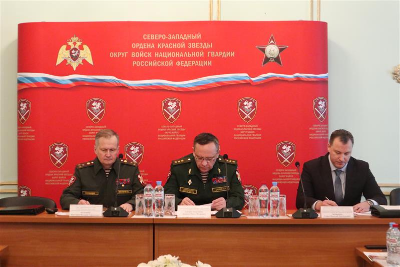 Начальники пресс-служб территориальных органов Северо-Западного округа Росгвардии обменялись профессиональным опытом  