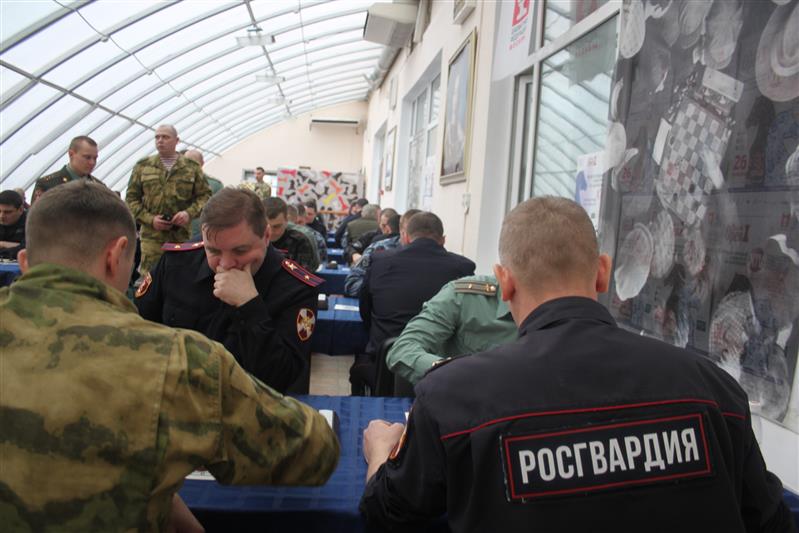 Определен лучший шахматист Центрального округа Росгвардии