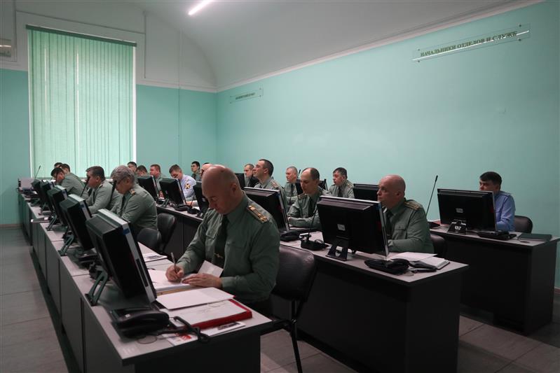 В Северо-Западном округе Росгвардии состоялось заседание военного совета