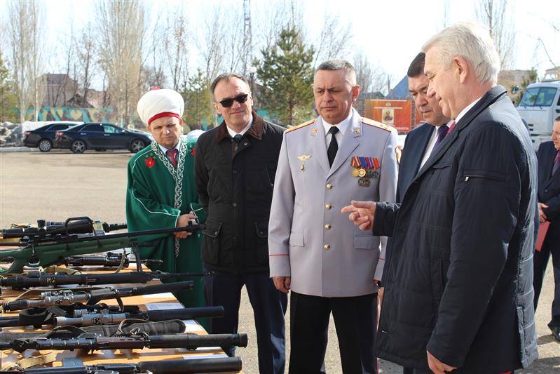 Росгвардейцы Приволжья отметили профессиональный праздник (фото)