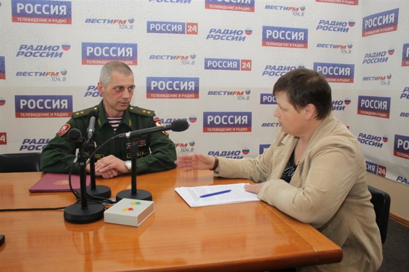 Врио командующего Восточным округом Росгвардии рассказал о деятельности ведомства в эфире «Радио России»