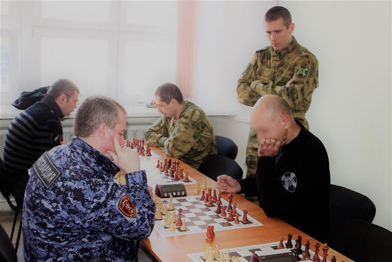 В Петрозаводске прошло первенство Управления Росгвардии по Республике Карелия по шахматам