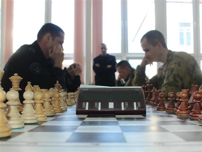 В Петрозаводске прошло первенство Управления Росгвардии по Республике Карелия по шахматам