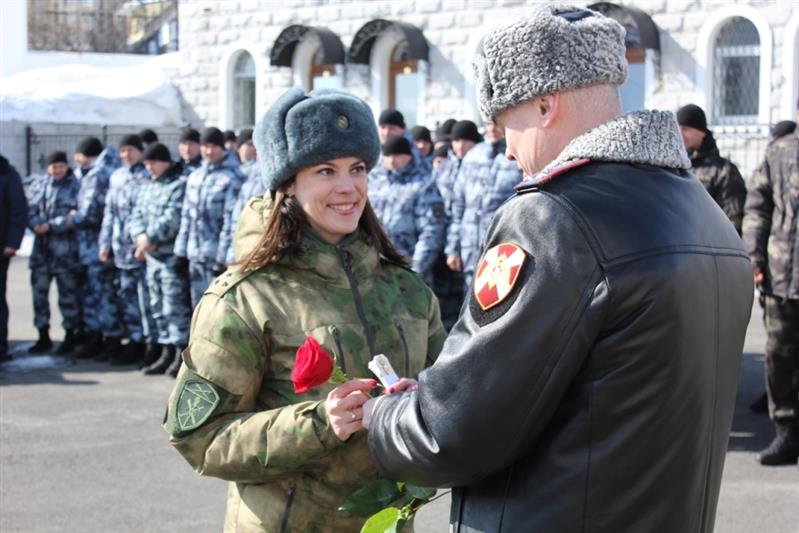 Росгвардейцы Восточного округа отметили профессиональный праздник (фото, видео)