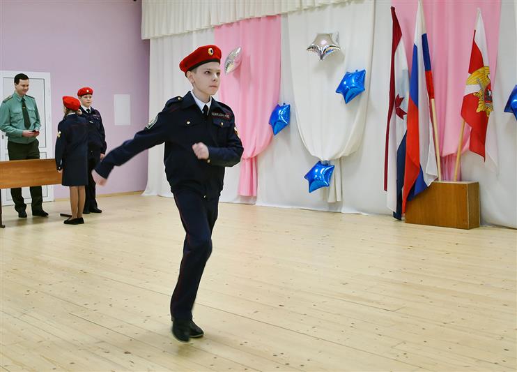 В кадетское братство Росгвардии приняты 26 саранских школьников (фото, видео)