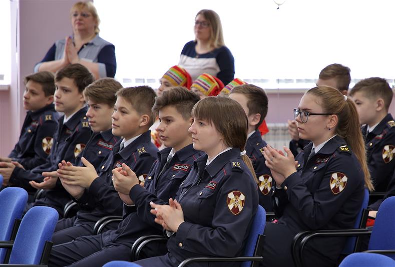 В кадетское братство Росгвардии приняты 26 саранских школьников (фото, видео)