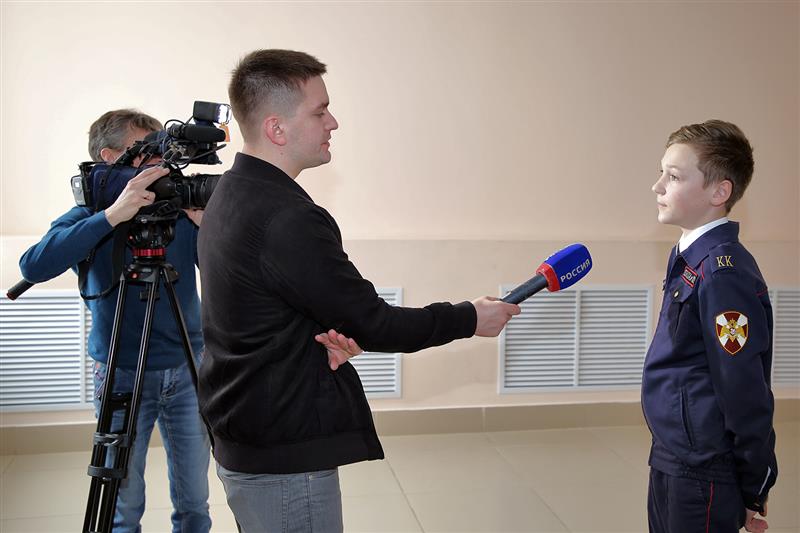В кадетское братство Росгвардии приняты 26 саранских школьников (фото, видео)