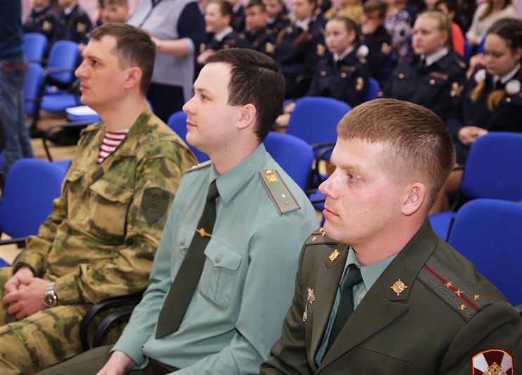 В кадетское братство Росгвардии приняты 26 саранских школьников (фото, видео)