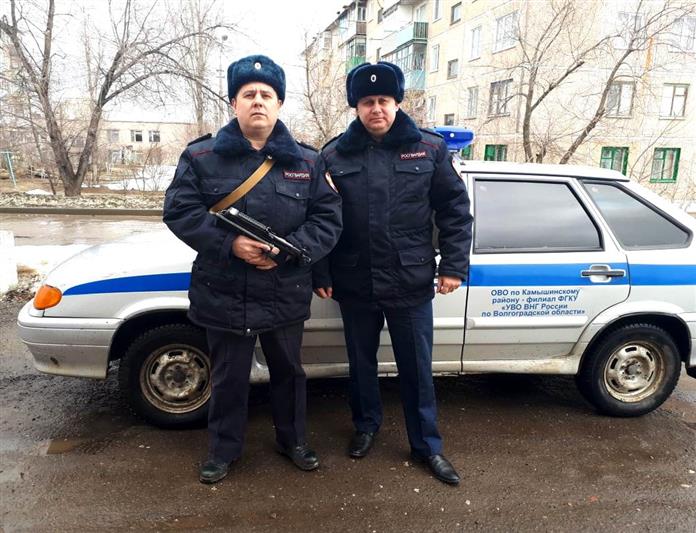 В Волгоградской области  росгвардейцы пресекли кражу из частного дома