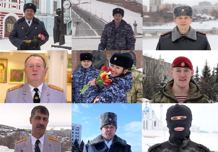 Росгвардейцы Приволжья поздравили женщин в стихах (видео)