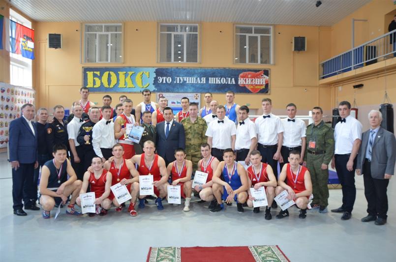 В Хабаровске прошел чемпионат Восточного округа Росгвардии по боксу