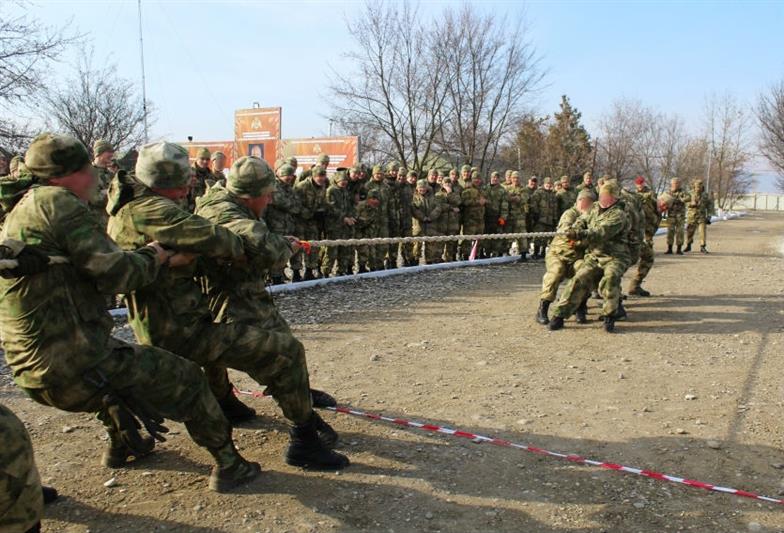 В преддверии Дня Росгвардии в Объединенной группировке войск (сил) на Северном Кавказе прошли спортивные состязания
