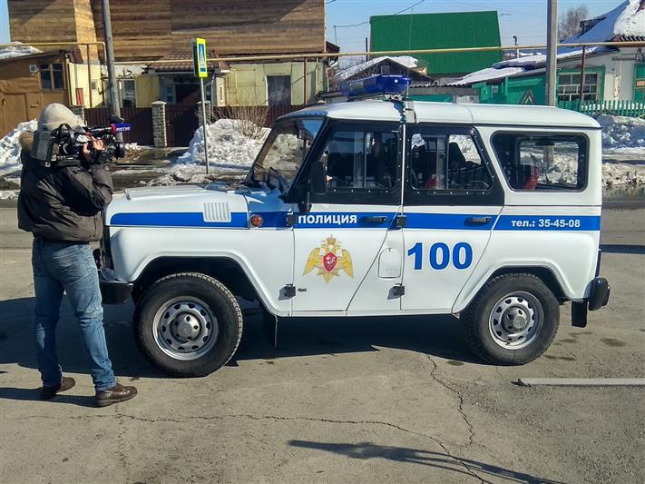 В Алтайском крае журналисты окунулись в служебные будни сотрудников вневедомственной охраны (видео)