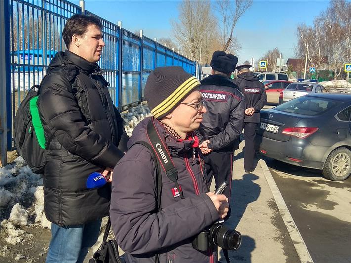 В Алтайском крае журналисты окунулись в служебные будни сотрудников вневедомственной охраны (видео)