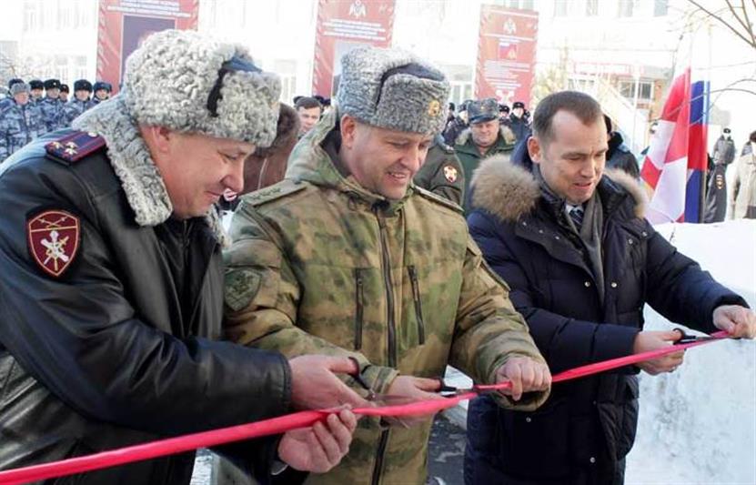 В Кургане открыто новое здание территориального управления Росгвардии