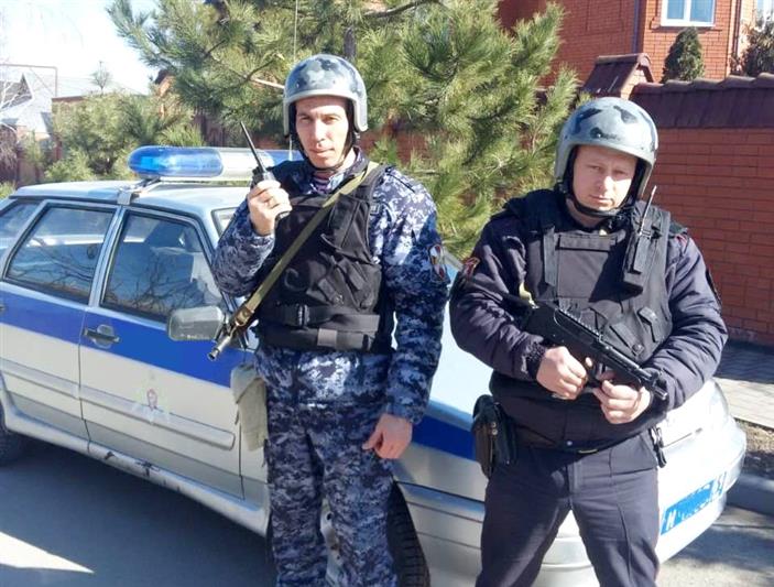 Донские росгвардейцы задержали подозреваемого в нанесении побоев своей знакомой