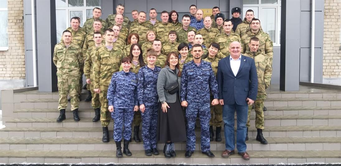 Члены совета по культуре при Росгвардии посетили управление ведомства по Тверской области