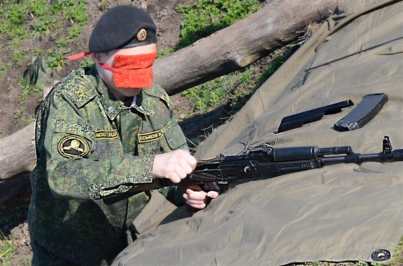 Росгвардейцы приняли участие в организации тактико-специальных полевых занятий для ставропольских кадет 