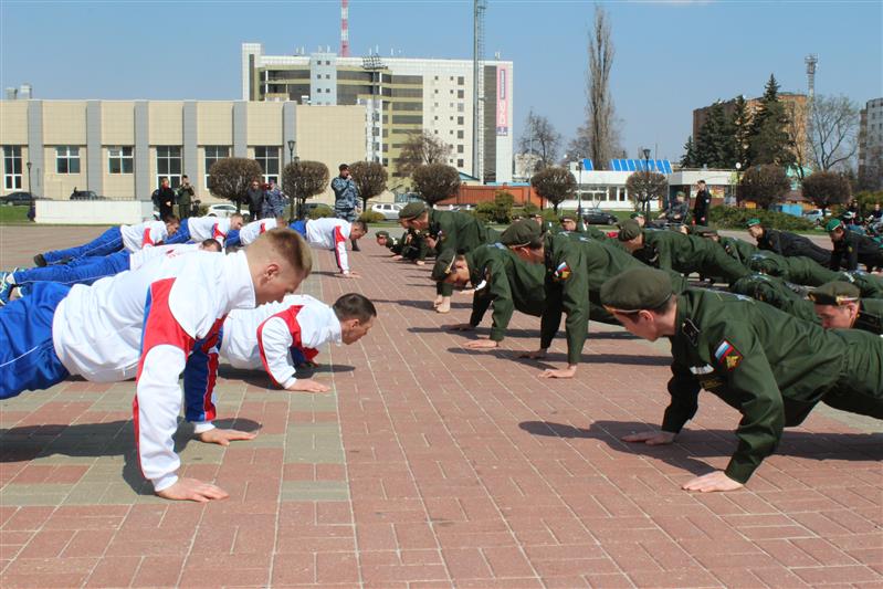 В Курске дан старт акции Росгвардии «Доступный спорт» 