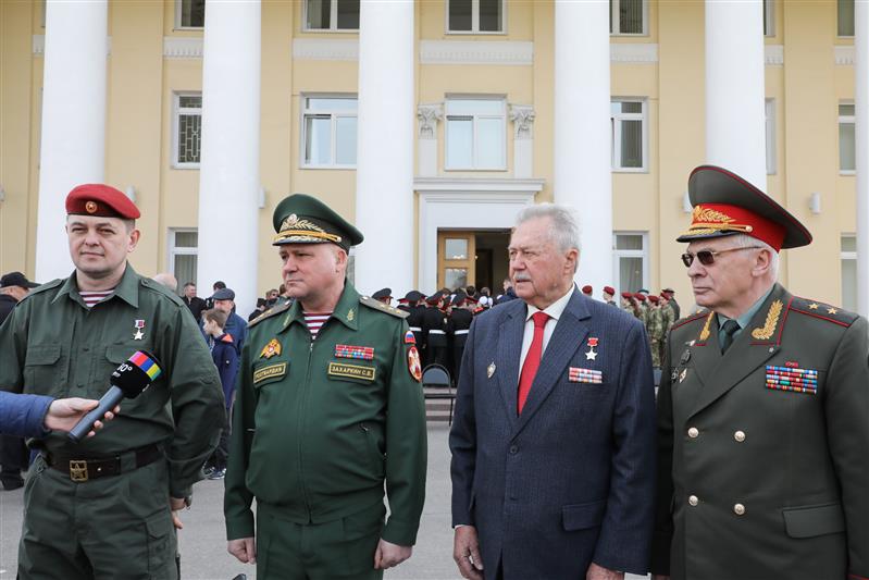 Росгвардия провела первый кадетский слет (видео)