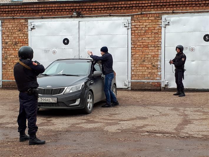 В Башкирии росгвардейцы организовали тематическое мероприятие для кадет