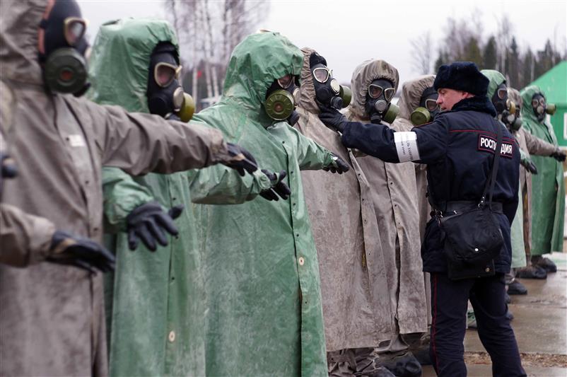 В учебном полку Центрального округа Росгвардии прошли военные сборы граждан, пребывающих в запасе (фото)