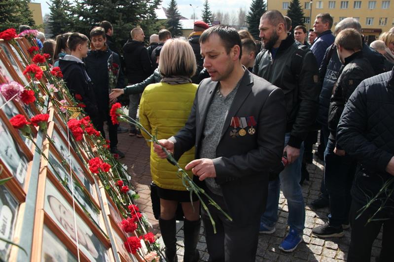 В Софринской бригаде оперативного назначения Центрального округа Росгвардии прошел день памяти военнослужащих, погибших при исполнении воинского долга 