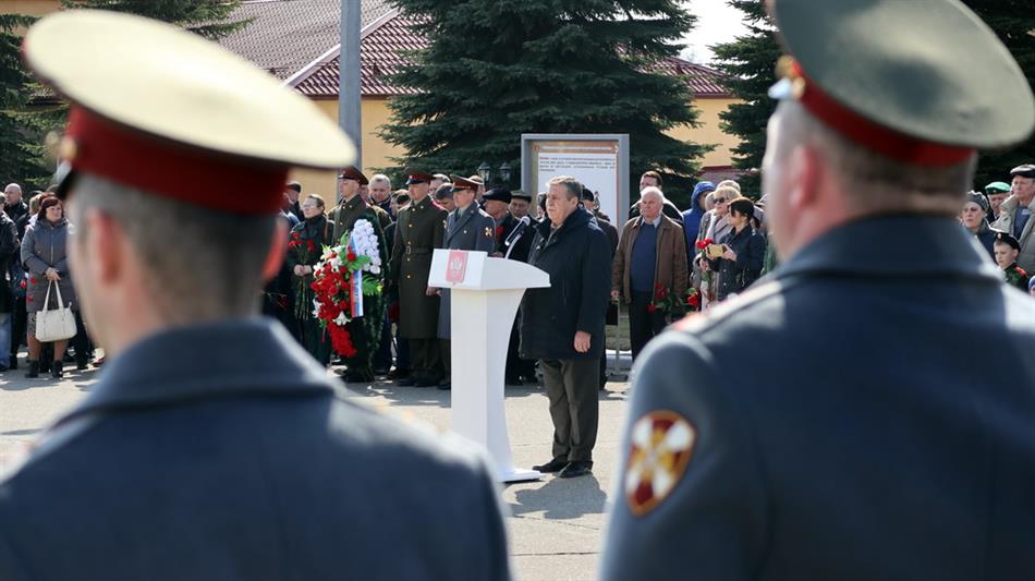 В Софринской бригаде оперативного назначения Центрального округа Росгвардии прошел день памяти военнослужащих, погибших при исполнении воинского долга 