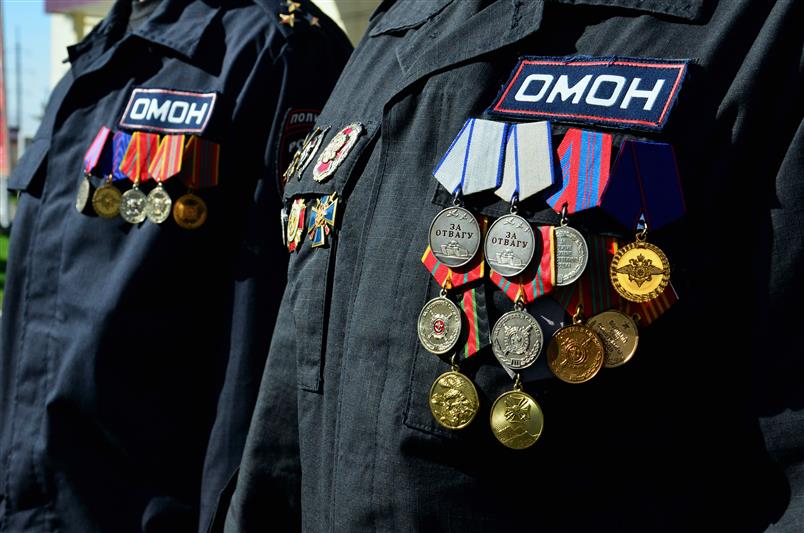 Тамбовский ОМОН отметил 26-летие 